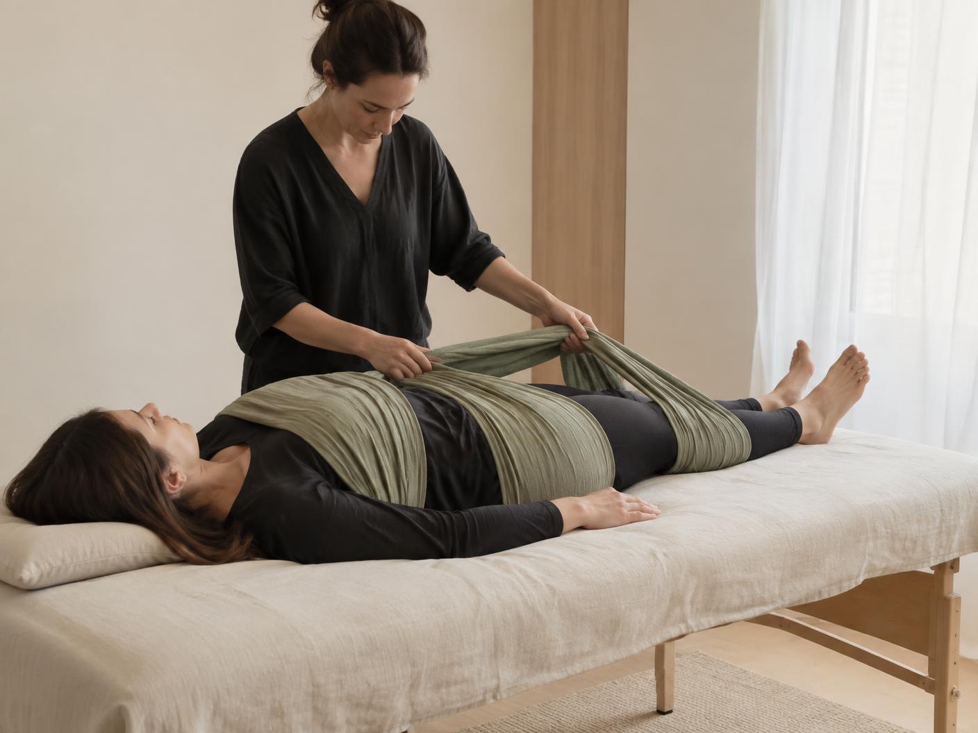 Rituel Rebozo pratiqué au Studio NAM